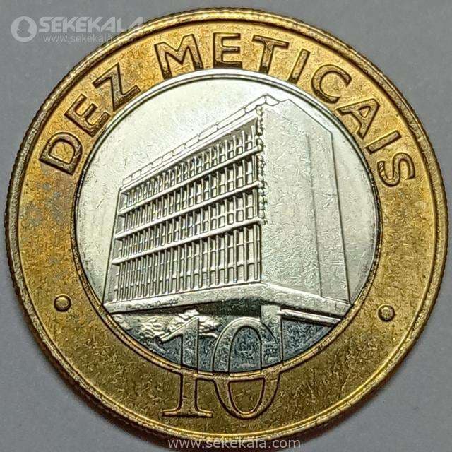 سکه کمیاب 10 متیکا موزامبیک 2012 (AU)