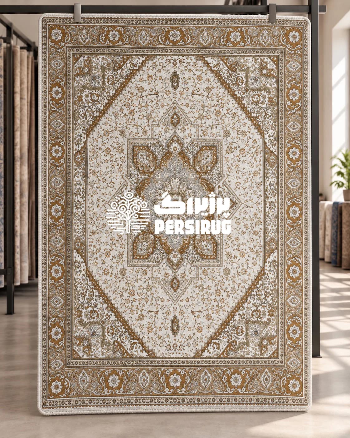 فرشینه زیره چرم ترنج زرین