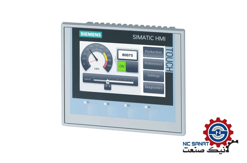 HMI مدل 7 اینچ سری Comfort TP700 زیمنس کد 6AG1124-0GC01-4AX0