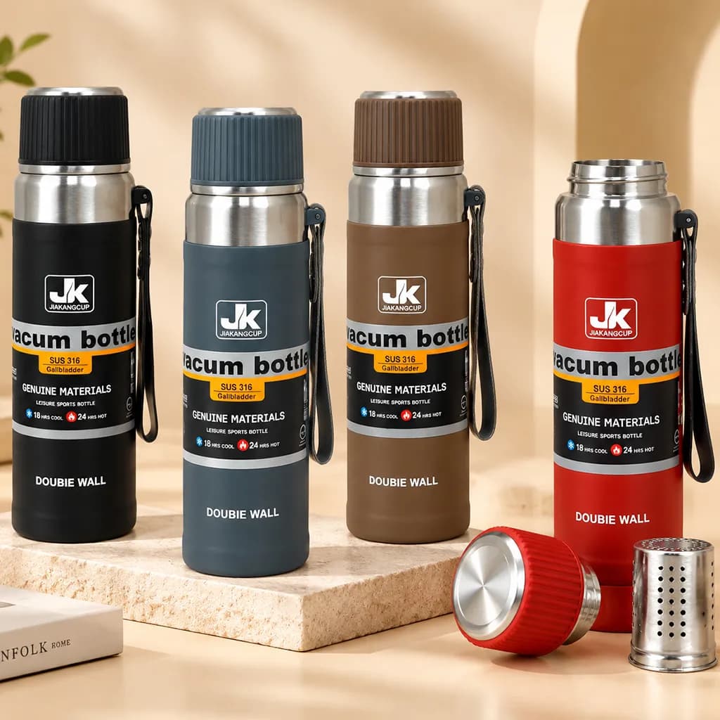 فلاسک جیاکانگ (Jiakang) مدل Vacuum Bottle ظرفیت ۷۵۰ میلیلیتر