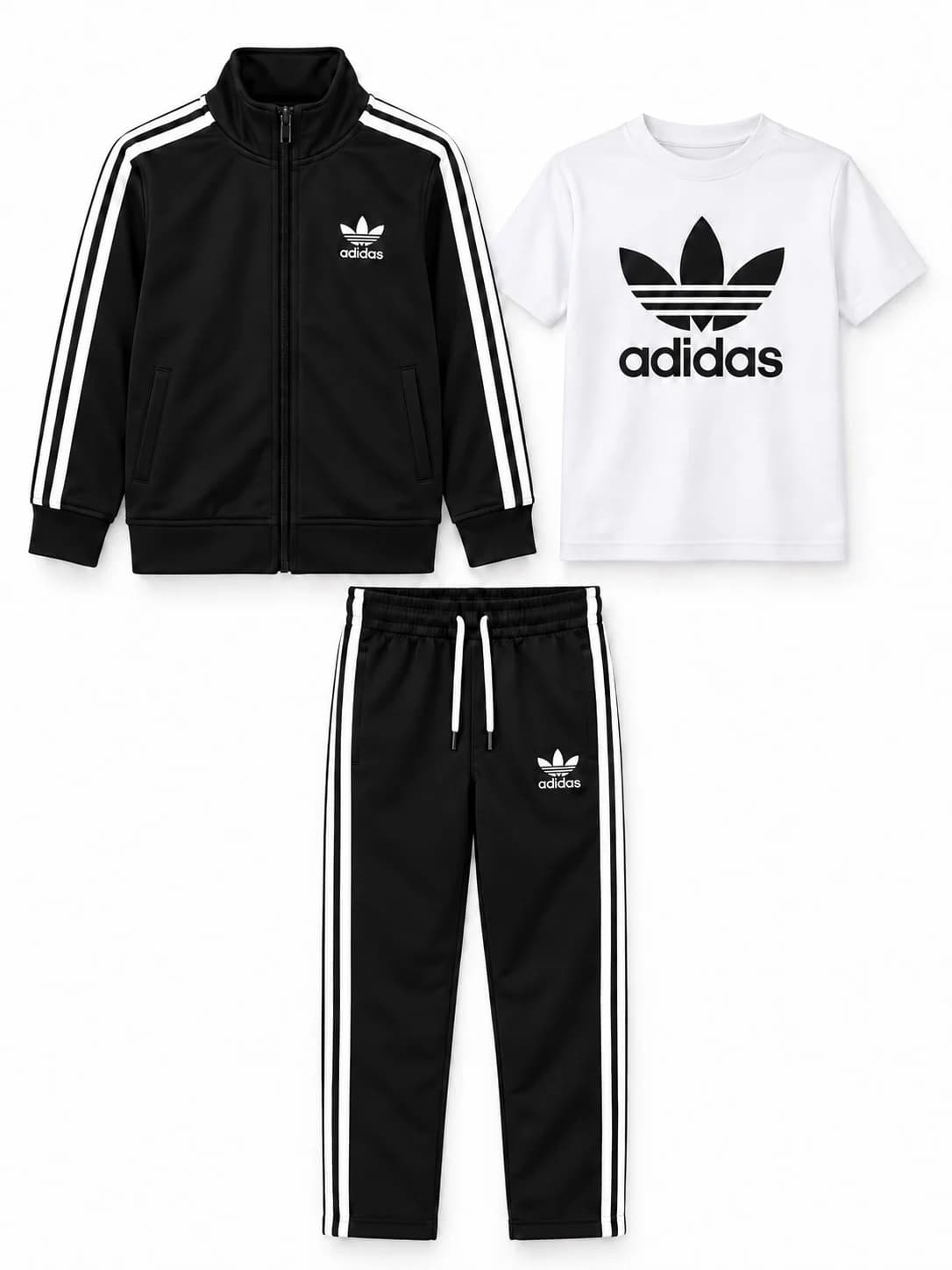ست سویشرت و شلوار و تیشرت آستین کوتاه ورزشی ADIDAS — تصویر ۲
