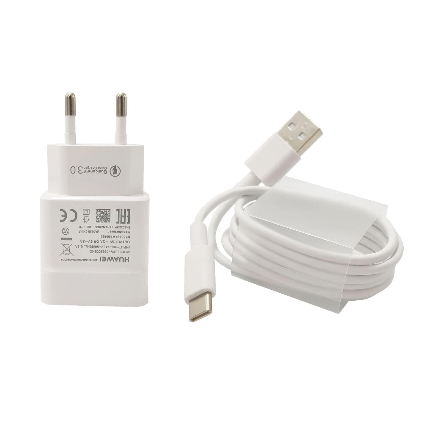 شارژر TYPE-C هواوی فست QC 3.0 کیفیت اصل چین — تصویر ۲