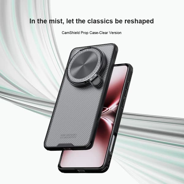گارد نیمه شفاف کمرا استند Vivo X200 Ultra مارک نیلکین مدل Camshield Prop Clear — تصویر ۳