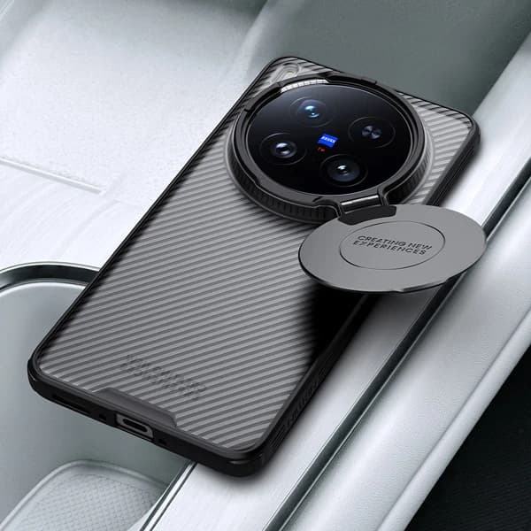 گارد نیمه شفاف کمرا استند Vivo X200 Ultra مارک نیلکین مدل Camshield Prop Clear — تصویر ۵