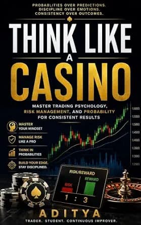 و دانلود نسخه کامل کتاب زبان اصلی Think Like a Casino: Master Trading Psychology, Risk Management, and Probability for Consistent Results | دانلود کتاب خارجی