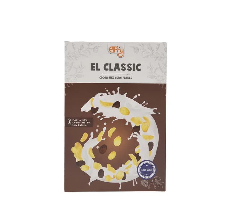 غلات صبحانه ال کلاسیک میکس ساده و کاکائویی وزن 300 گرم