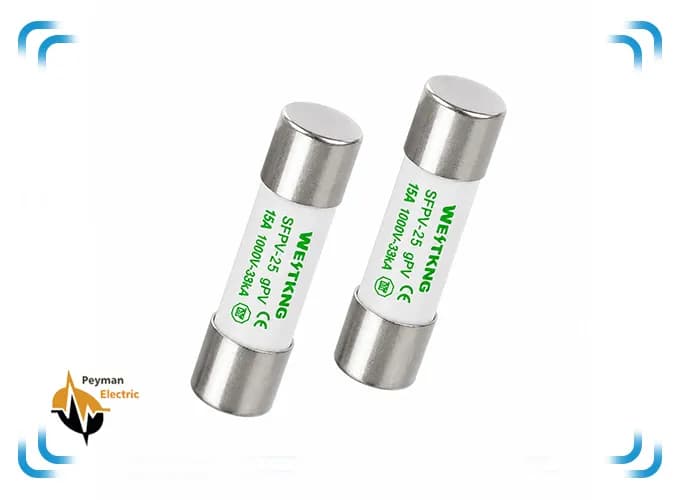 فیوز استوانه ای DC SFPV-25 gpv برند Suntree