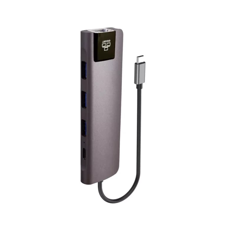 هاب 5 پورت Type-c کی نت مدل K-MFCMS205