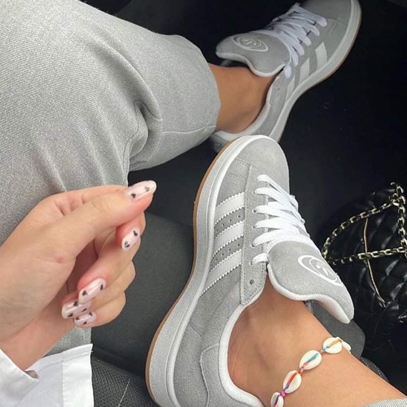 کتونى آدیداس کامپوس طوسی Adidas Campus 00s Grey Gum — تصویر ۴