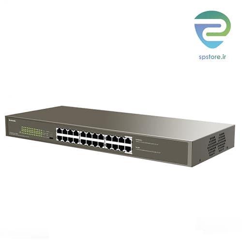 سوییچ 24 پورت POE تندا مدل Tenda Switch TEG1124P-24