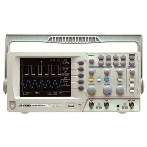 اسیلوسکوپ 50MHz دو کانال دیجیتال GDS-1052U — تصویر ۴