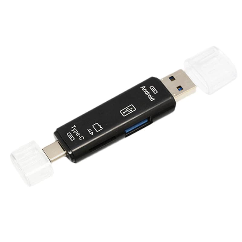 کارت خوان OTG 3کاره تسکو مدل TCR 952 با رابط USB 2.0 و USB TYPE C — تصویر ۲