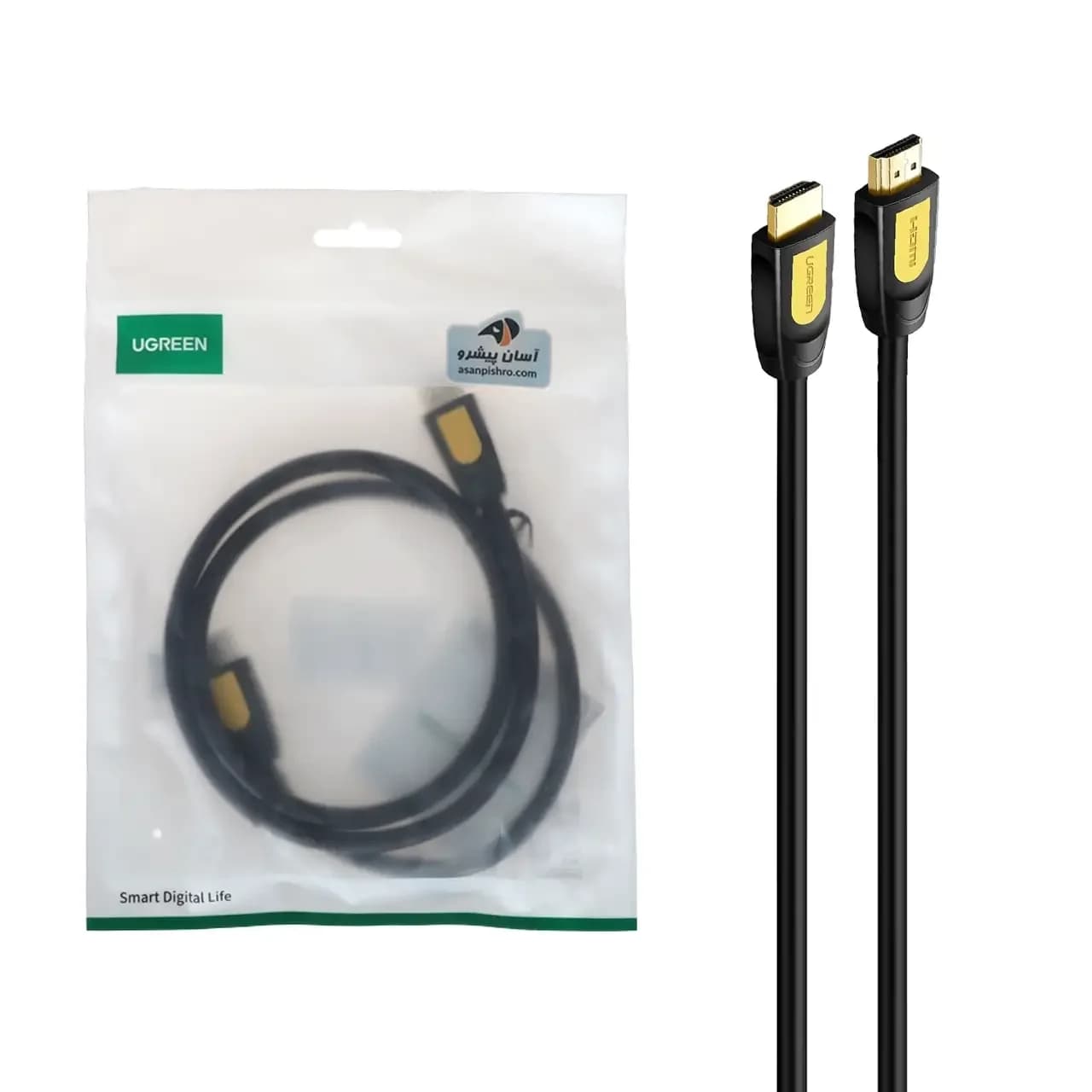 کابل یک متری UGREEN HDMI مدل HD101 – مشکی(10115)