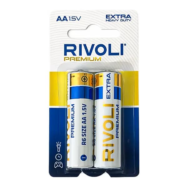 باتری قلمی RIVOLI مدل R6 بسته 2 عددی