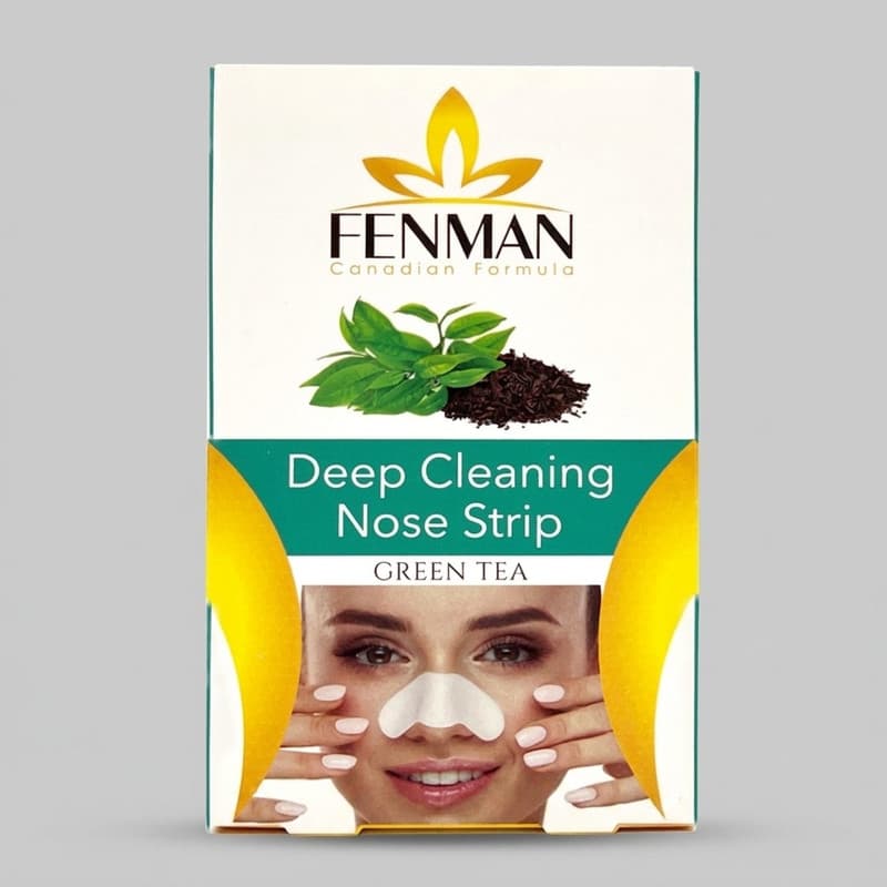 چسب پاک کننده بینی فنمن مدل GreenTea بسته 5 عددی