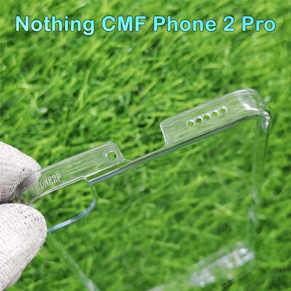 قاب شفاف تمام کریستالی Nothing CMF Phone 2 Pro مارک LEXOM — تصویر ۴