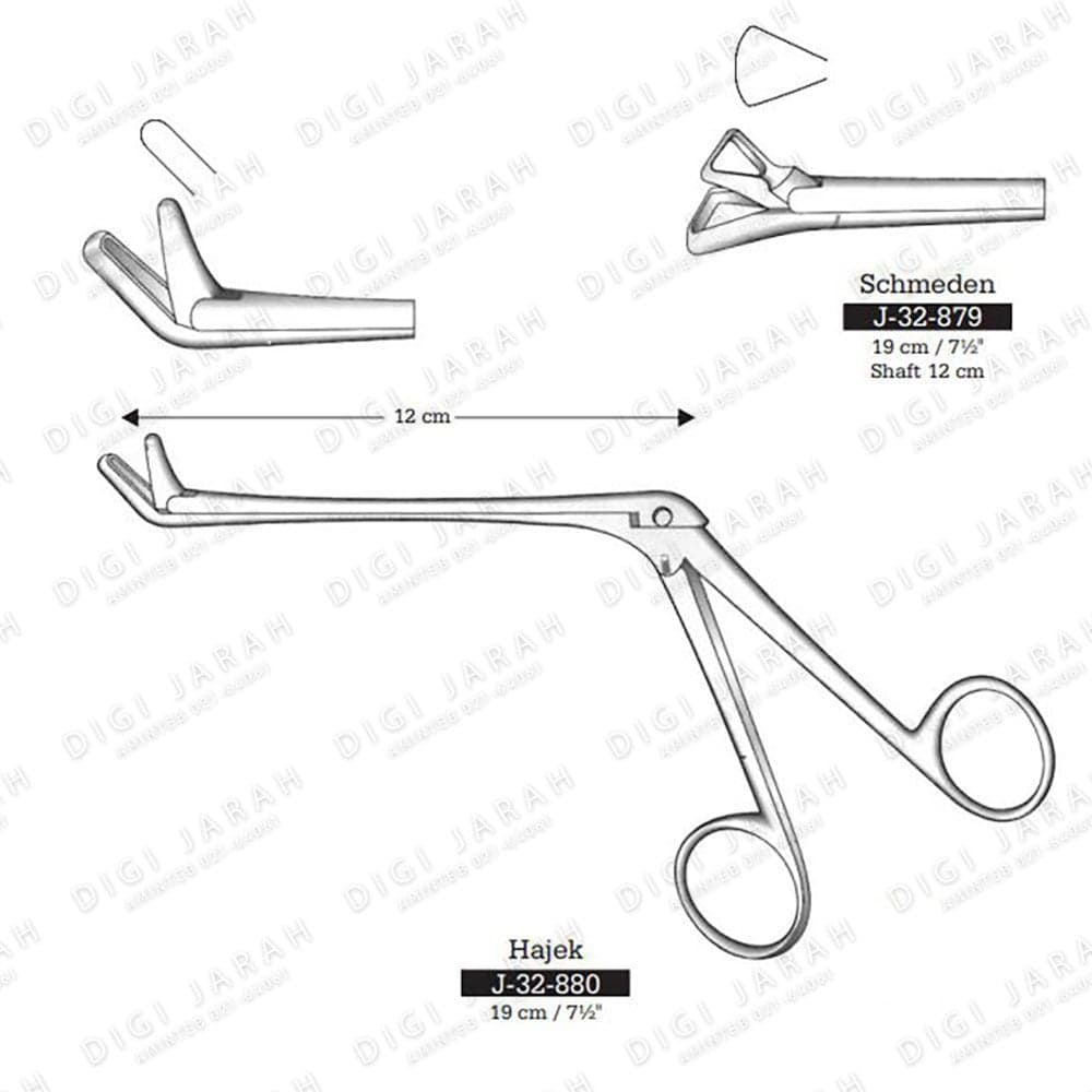 پانچ سپتوم مستقیم J-32-820 surgicon
