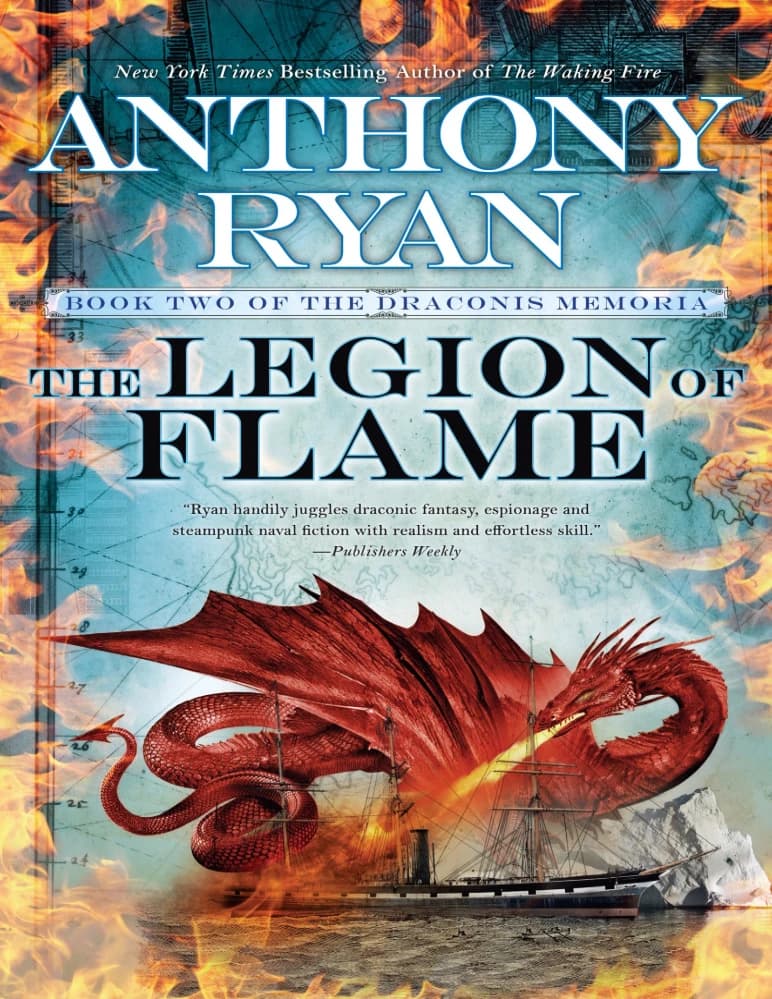 کتاب The Legion of Flame (لژیون شعله) نسخه انگلیسی PDF | آنتونی رایان