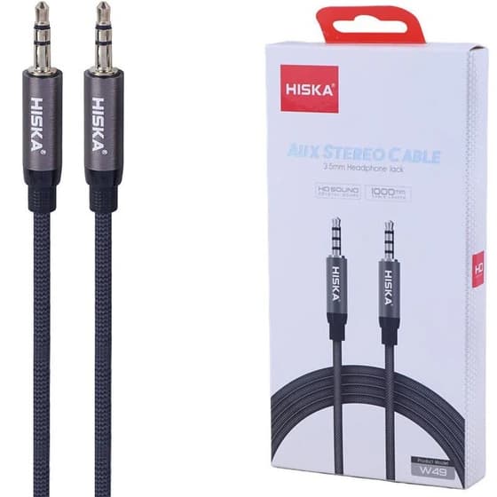 کابل صدا 1 به 1 هیسکا AUX HISKA W49 1M