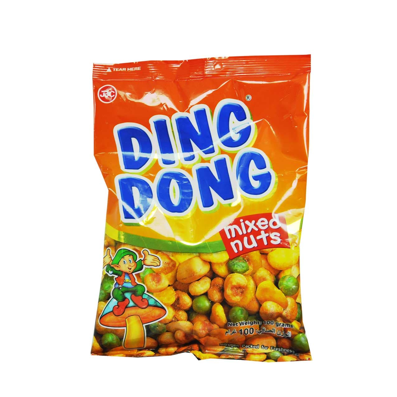 آجیل مخلوط 100 گرم دینگ دونگ – ding dong