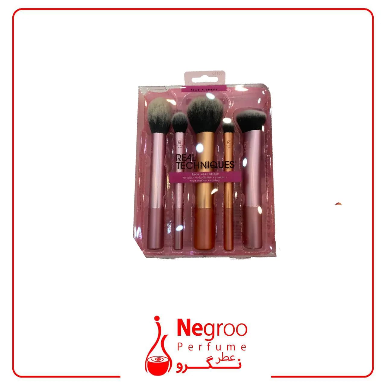 ست براش 5 تکه مدل Face Essentials ریل تکنیک REAL TECHNIQUES/اورجینال