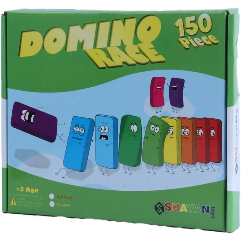 بازی فکری دومینو 150 تکه شایان تویزجدید
