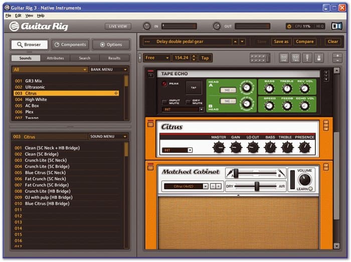 نرم افزار ویندوز Native Instruments Guitar Rig v3.0