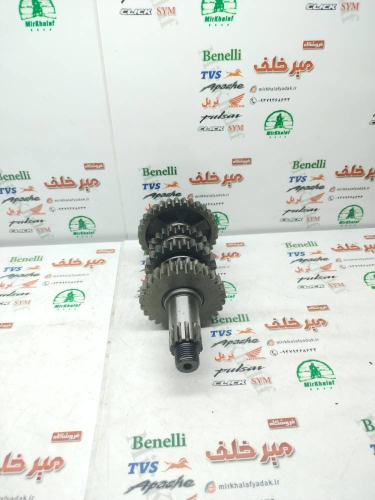 شافت (شفت) گیربکس دنده زنجیر خروجی کامل موتور تریل روان