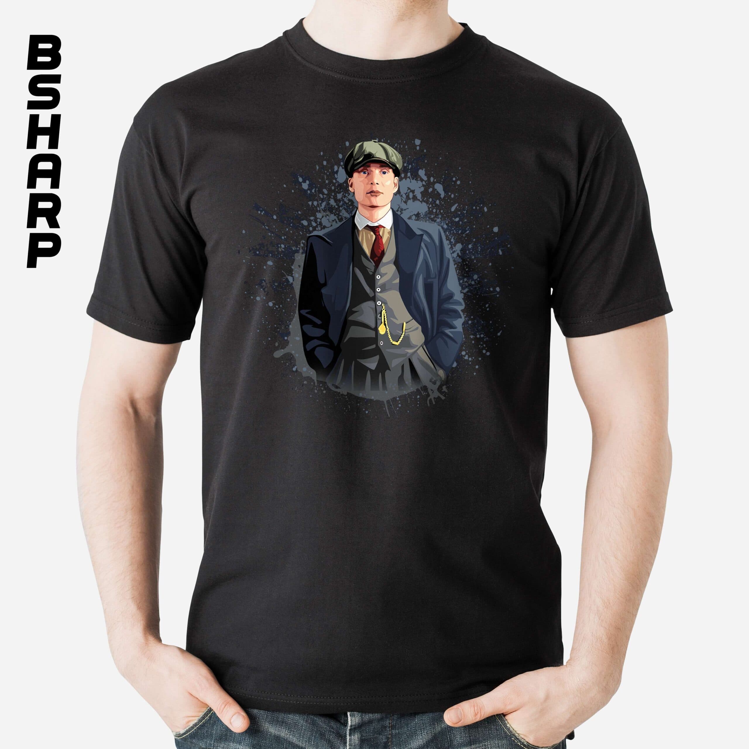 تیشرت Peaky Blinders طرح تامی شلبی