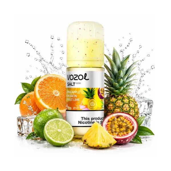 سالت وزول آناناس پشن فروت لیمو | VOZOL SALT PINEAPPLE PASSION FRUIT LIME اورجینال
