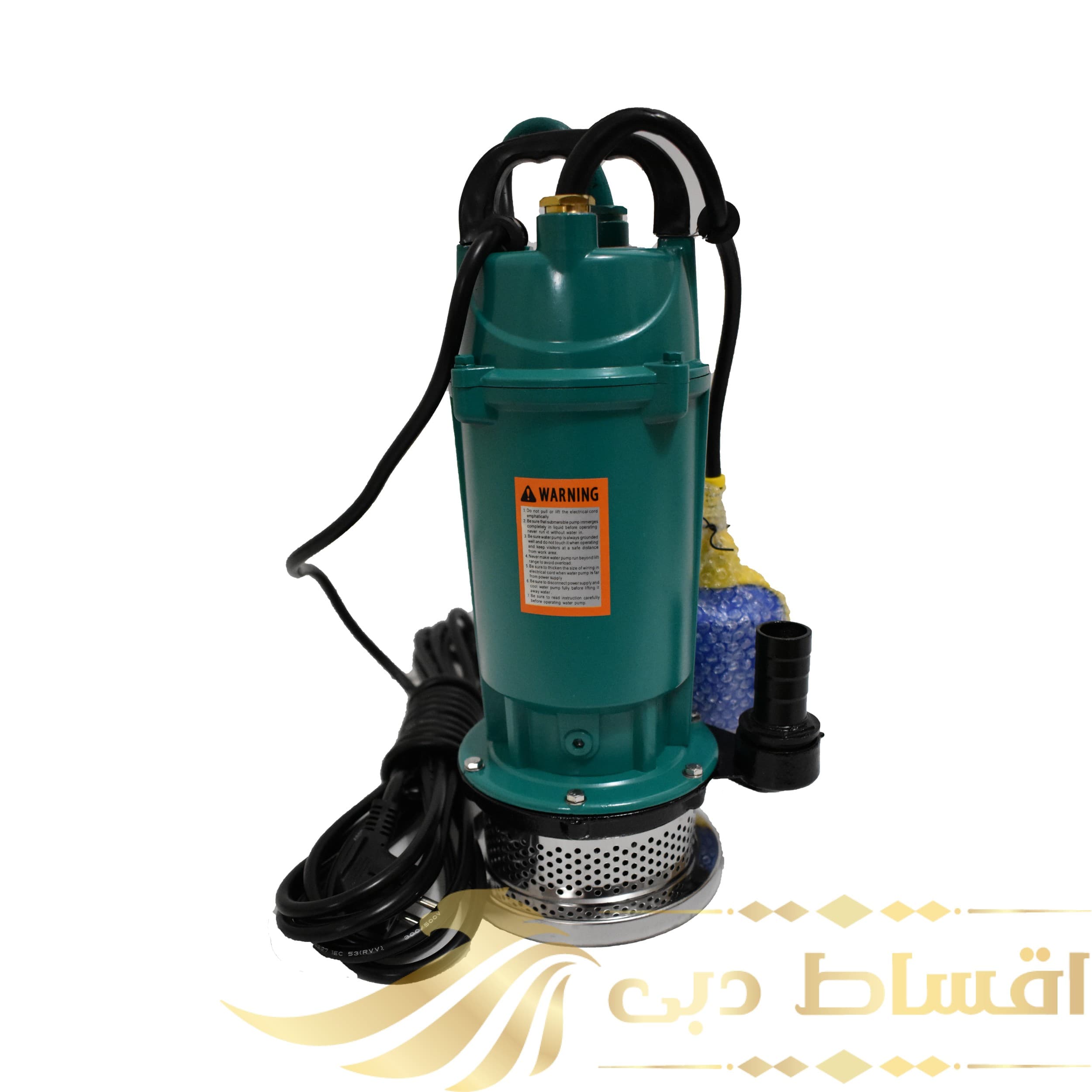پمپ کف کش اسکواردی مدل 17 متری یک اینچ فلوتردار کد IC1.5-17-0.37F