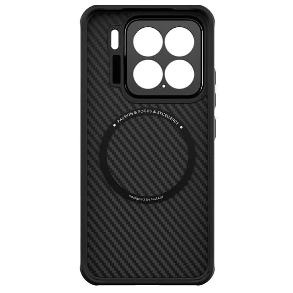 گارد کربنی مگنتی کمرا استند Xiaomi 15 مارک نیلکین مدل CarboProp Fine Hole — تصویر ۲