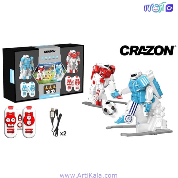 ربات فوتبالیست Crazon