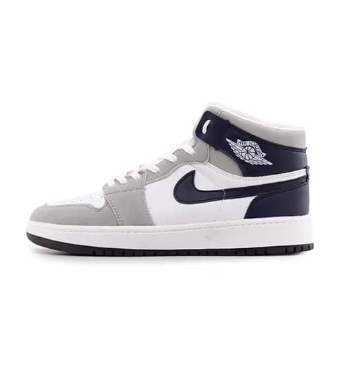 کفش مردانه روزمره چرم مصنوعی سفید طوسی Nike — تصویر ۲
