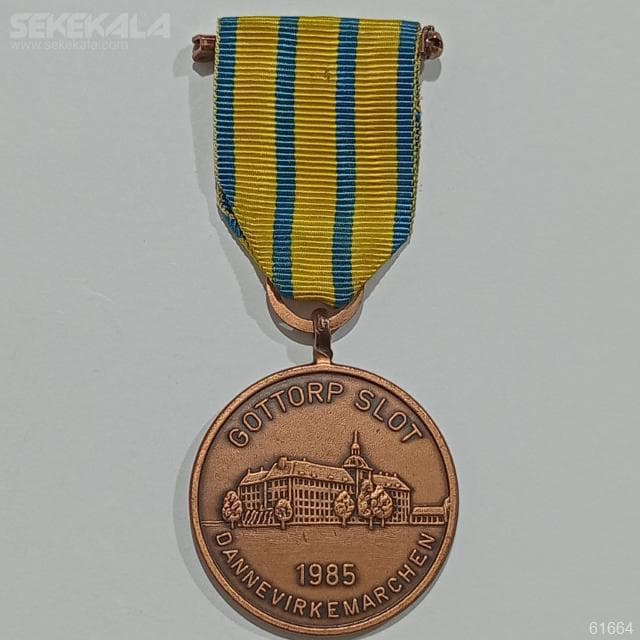 مدال کلکسیونی دانمارک 1985 (روبان فابریک)