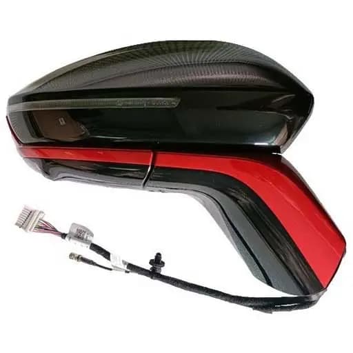 آینه بغل فونیکس FX شرکتی با چراغ ولکام خام (راست)