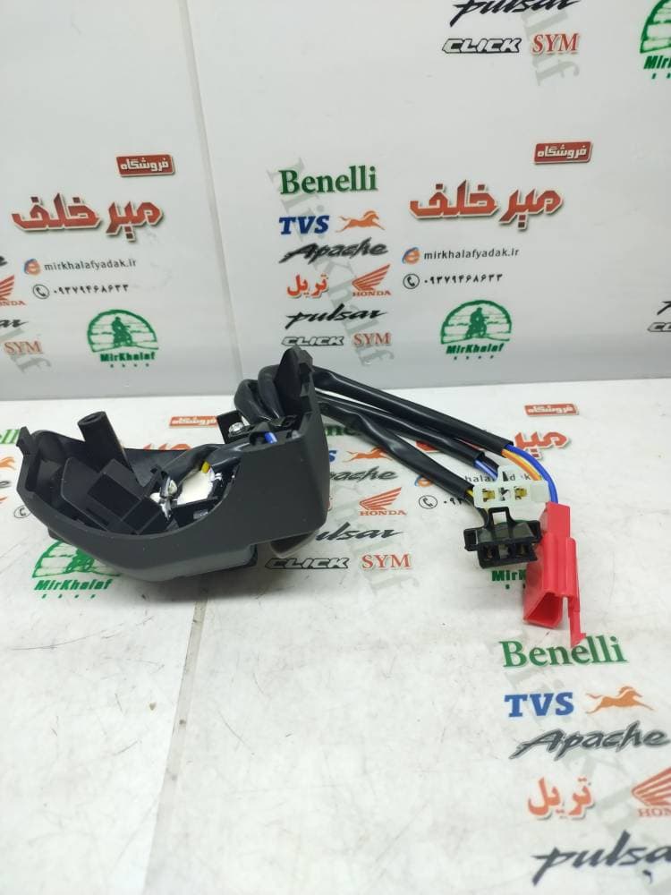 قلوه سوییچ استارت (سمت راست) موتور یاماها طرح ایروکس nvx (مدل هانی) — تصویر ۴