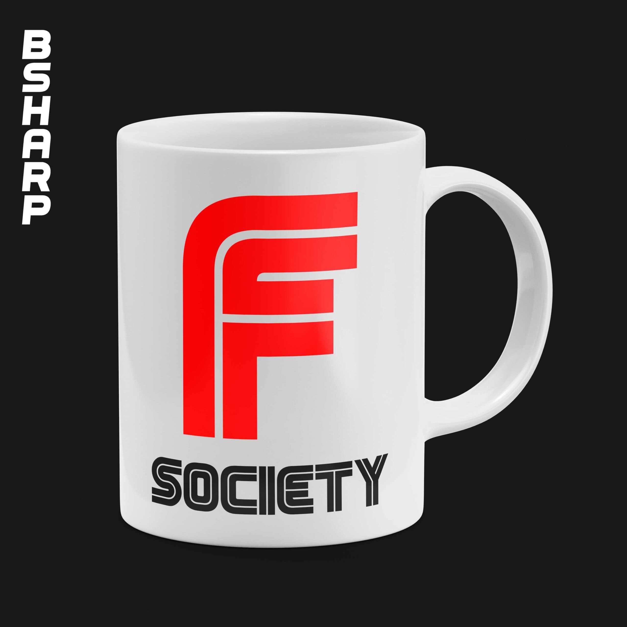 ماگ Mr. Robot طرح Society