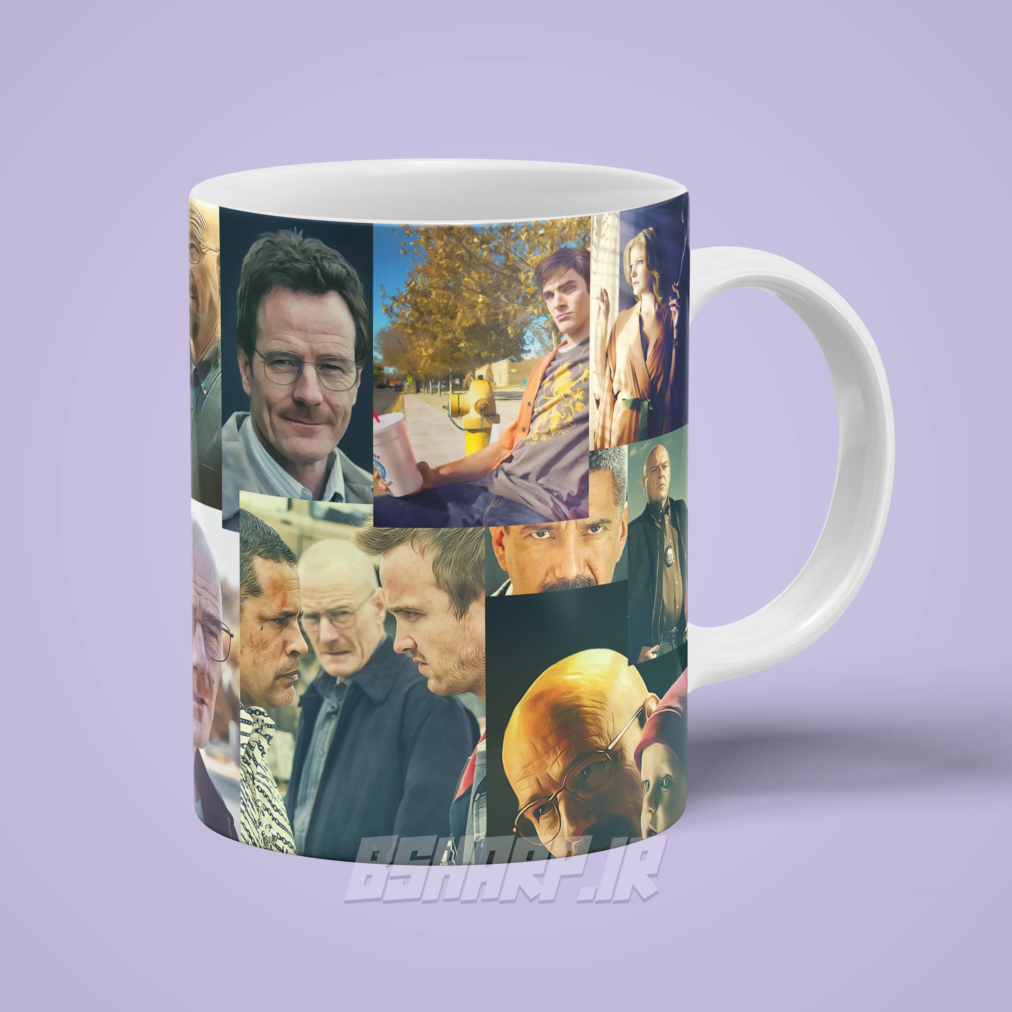 ماگ Breaking Bad طرح شخصیت ها