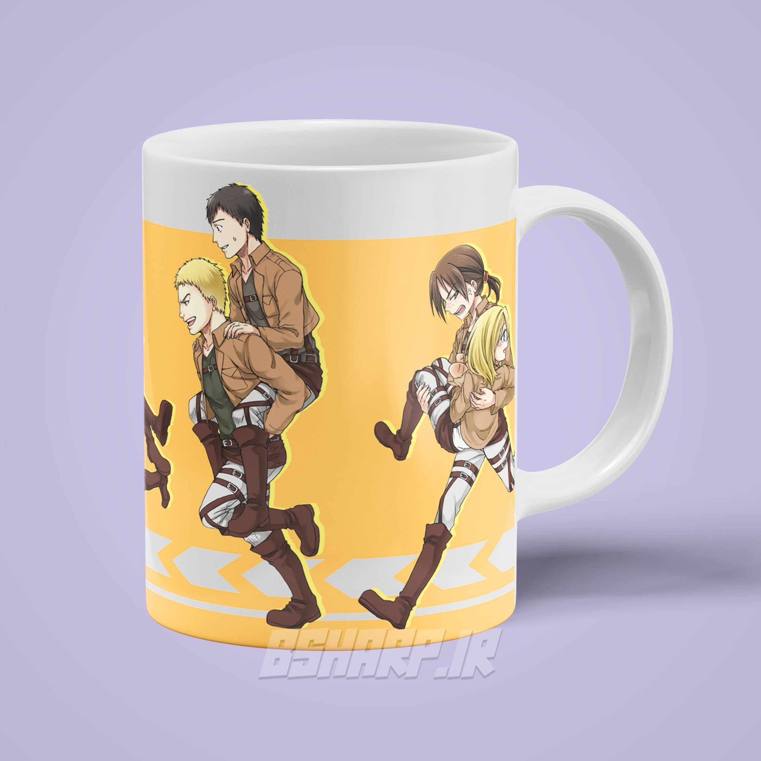 ماگ Attack on Titan طرح شماره 2