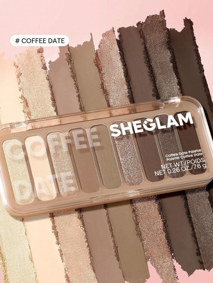 پالت سایه ۹ رنگ شیگلم مدل Coffee Date