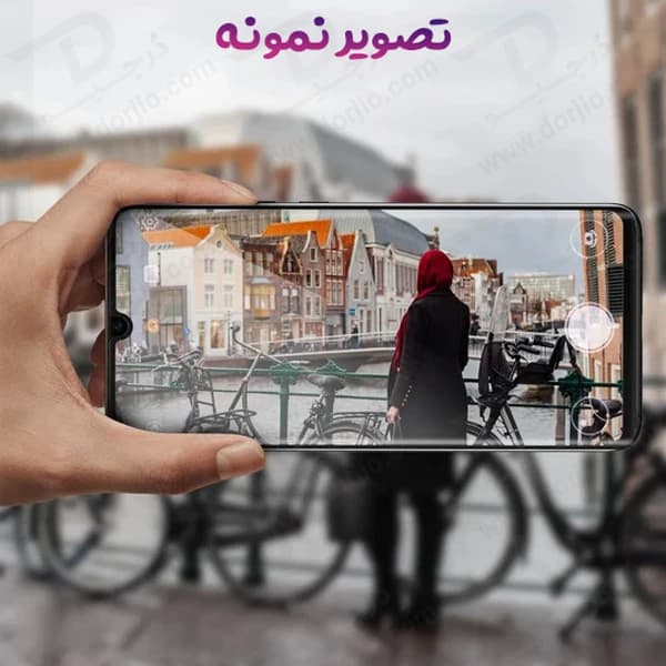 گلس فول چسب Edge تمام صفحه Huawei P30 Pro مارک KUSA — تصویر ۶