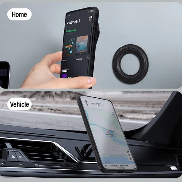 قاب ضد ضربه مگنتی کمرا استند OnePlus 13 مارک نیلکین مدل Camshield Prop Magnetic — تصویر ۴