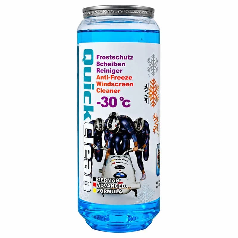 مایع شیشه شوی ضدیخ خودرو کوئیک کلین مدل AFWC حجم 500 میلیلیتر کد 2850