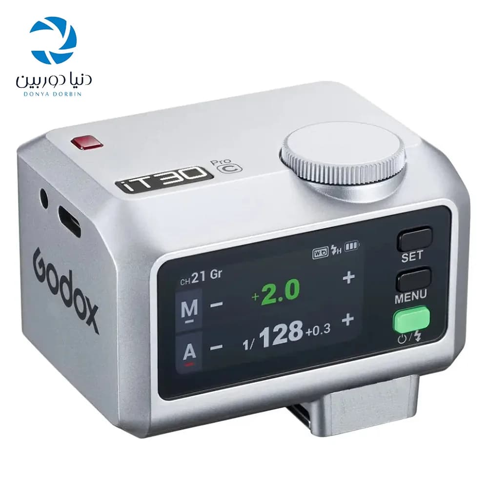 فلاش مینی گودکس Godox iT30Pro S TTL Mini Flash for Sony (Silver) — تصویر ۵