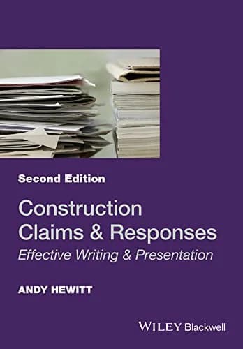و دانلود نسخه کامل کتاب زبان اصلی Construction Claims and Responses: Effective Writing and Presentation 2nd Edition PDF | دانلود کتاب خارجی