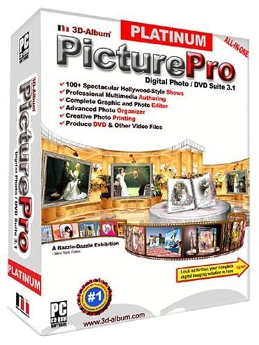 نرم افزار ویندوز 3D Album PicturePro Styles