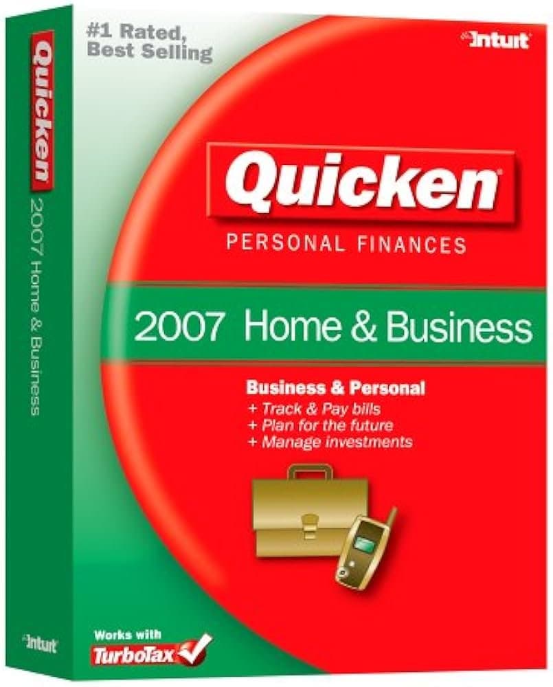 نرم افزار ویندوز Quicken Home & Business 2007