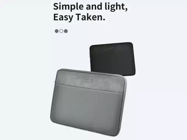 کیف لپ تاپ 14 اینچ ویوو WiWU Minimalist Laptop Sleeve 14 inch — تصویر ۴