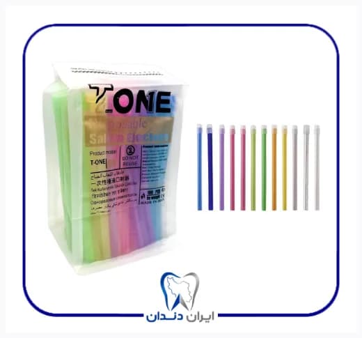 سر ساکشن دندانپزشکی یکبار مصرف تی وان T-One
